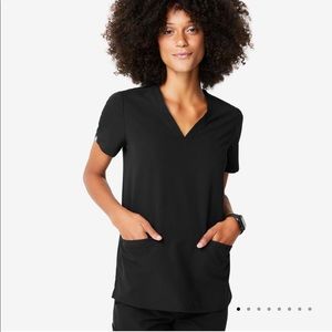 Women’s Figs Casma Top—Black, XS